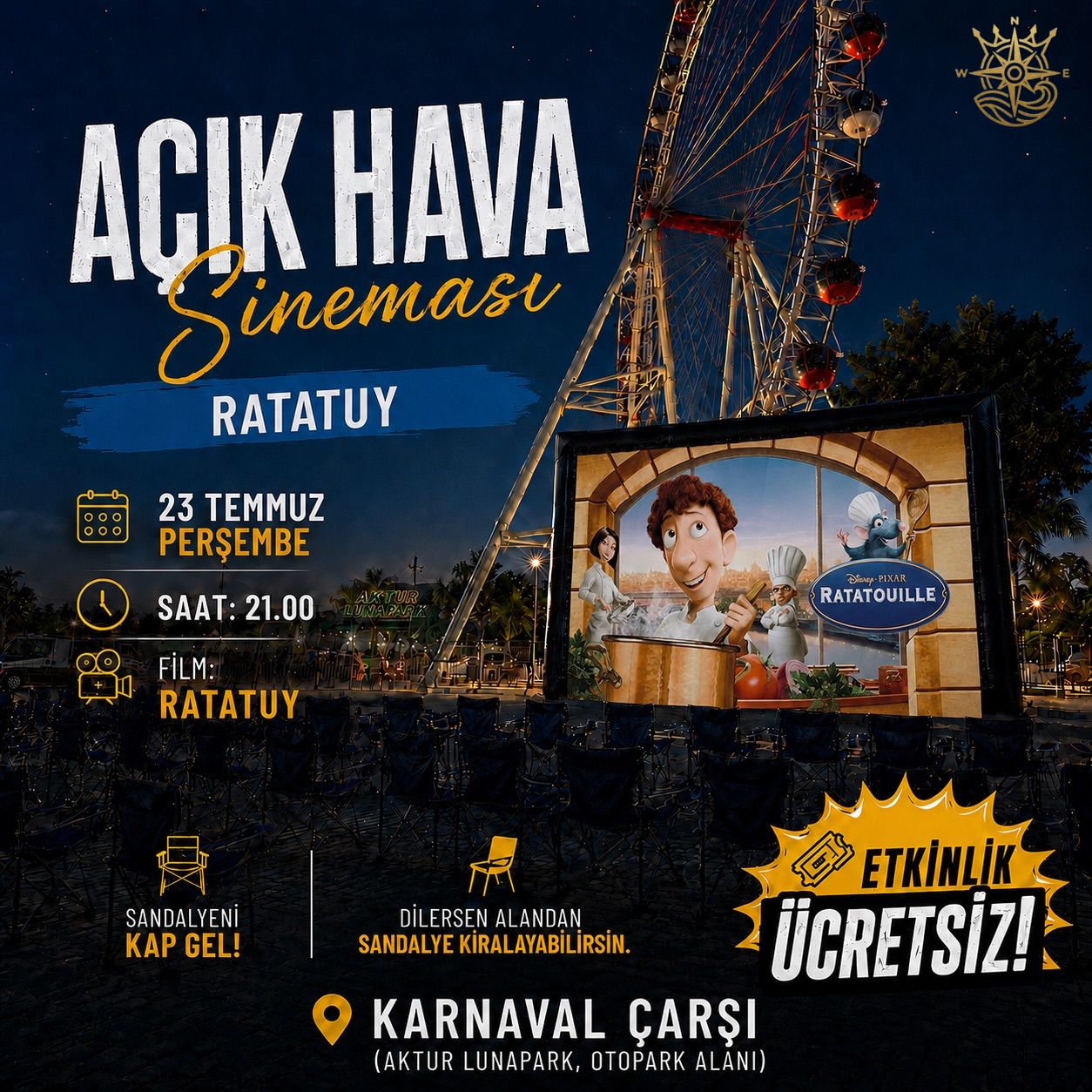 Açık Hava Sineması: RATATUY