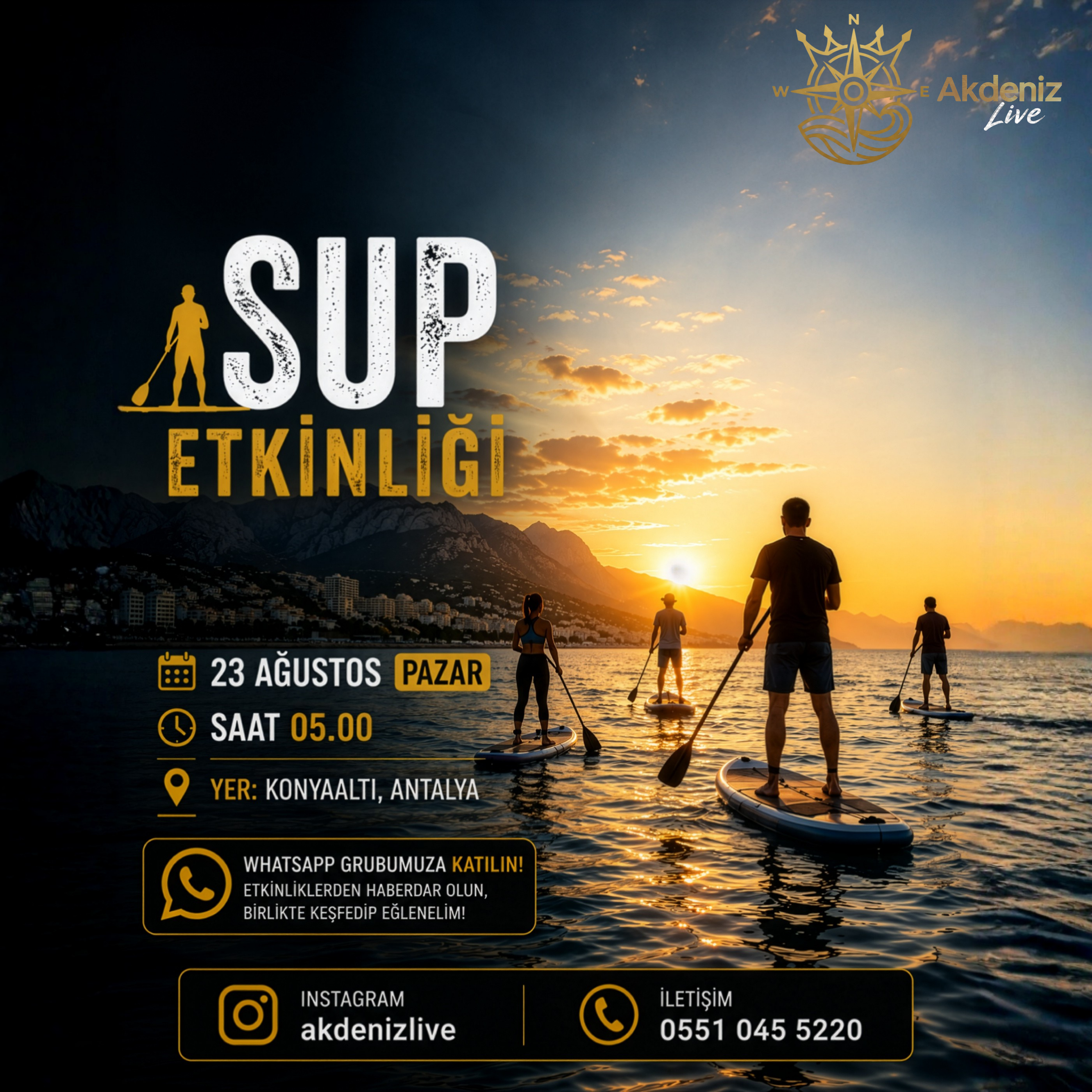 Gün Doğumunda SUP Keyfi🌄